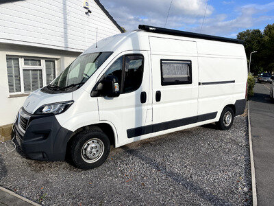 Peugeot Boxer 335 Pro 4 berth camper van, fully loaded conversion by Ruddock