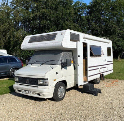 1993 Fiat Ducato 2.5 TDI Motorhome-6 Berth, 2.5 Turbo Diesel with Power Steering