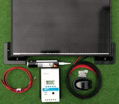 100 WATT DUAL BATTERY MOTORHOME DIY SOLAR PANEL KIT Epever MPPT LCD display 100w