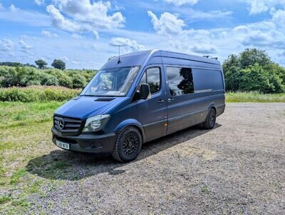 Mercedes Sprinter LWB Camper, Race, Adventure van, new professional fit out