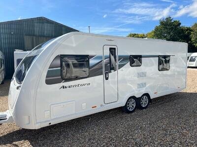 2022 Swift Aventura 6 berth fixed bed caravan