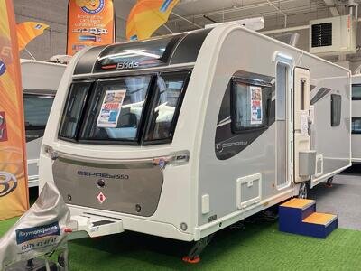 New 2024 Elddis Osprey 550 - Rear Island Fixed Double Bed WAS £29995