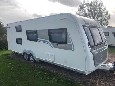 2017 Elddis chatsworth 636 touring caravan