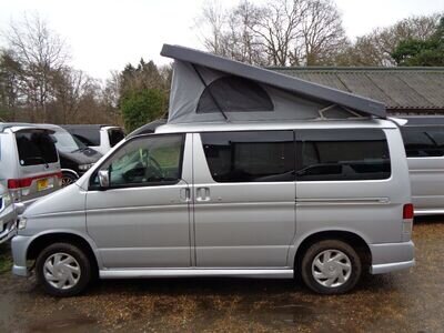 Mazda Bongo 2001 2ltr petrol with new side camper conversion brand new lift roof