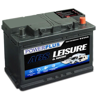 12v 75ah leisure battery LP75 for electric fence/campervan/caravan/motorhome