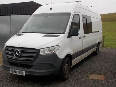 Mercedes Sprinter LWB high roof project off grid camper van