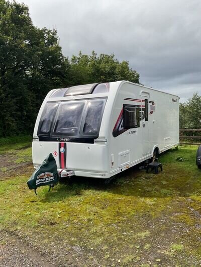 lunar ultima 4 berth touring caravan 2019 model fixed bed end bathroom