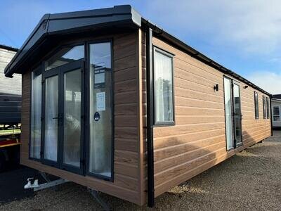 Static Lodge For Sale Off Site Victory Riverwood 40ft x 13ft, 2 Bedroom