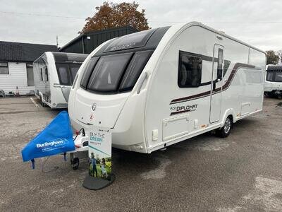 2016 Swift Ace Diplomat - Transverse Island Bed - 4 Berth - Touring Caravan