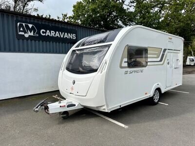 2014 SWIFT SPRITE ALPINE 2 - CARAVAN - END WASHROOM