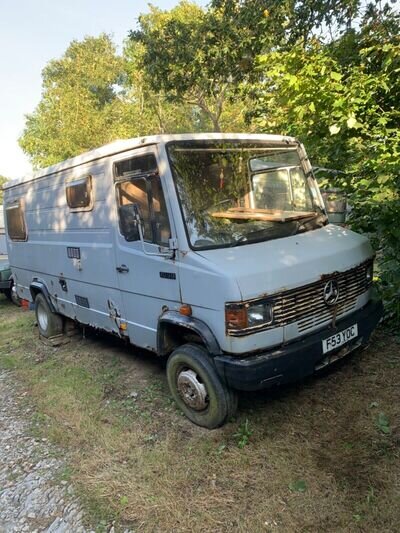 Mercedes 709d Camper van