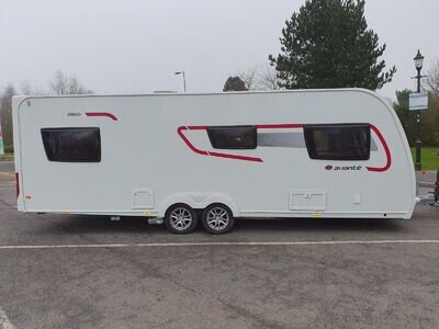 ELDDIS AVANTE 860, 2018 MODEL, 4 BERTH, FIXED TRANSVERSE ISLAND BEF !!!