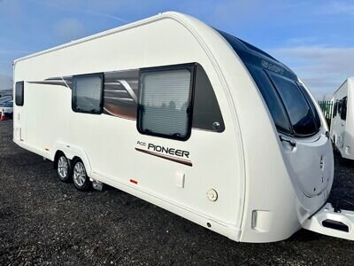 Swift Ace Pioneer ew 6 berth touring caravan Fixed bed End bathroom L shape 2022