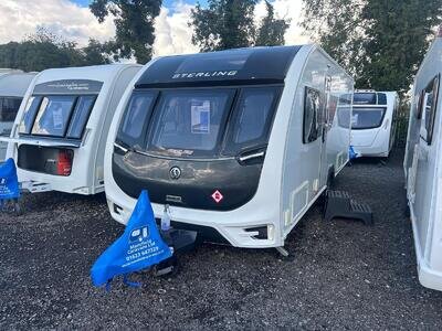 Sterling Eccles 580, 2017, 4 Berth Caravan