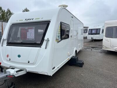 4 BERTH ELDDIS XPLORE 554 FIXED ISLAND BED 2020 FITTED WITH MOVER&3MTS WARRANTY