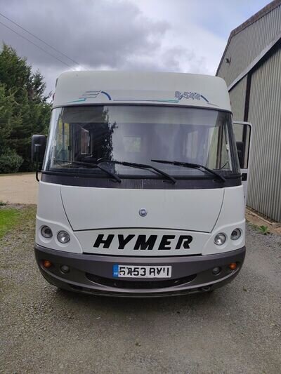 Hymer motorhome B544 Excellent condition and low mileage.