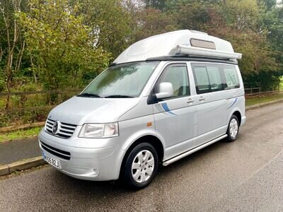 2005 2.5 TDi VW TRANSPORTER T5 T30 AUTO SLEEPER TRIDENT CAMPERVAN 47K MILES FSH