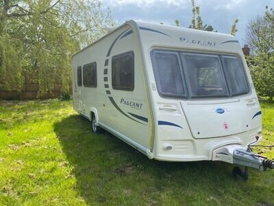 2010 Bailey Pageant Champagne Series 7 4 berth caravan Motor mover & Awning