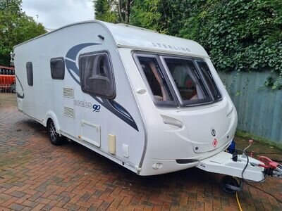 caravan sterling Eccles with motor mover