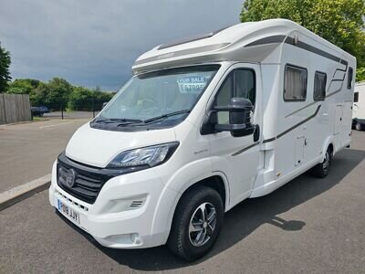 2018 Hymer Tramp T678 CL Motorhome - 4 Seatbelts 17,400 Miles