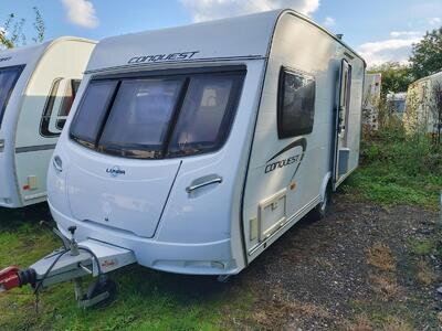 2012 Lunar Conquest 462 2 Berth End Washroom Caravan Motor Mover