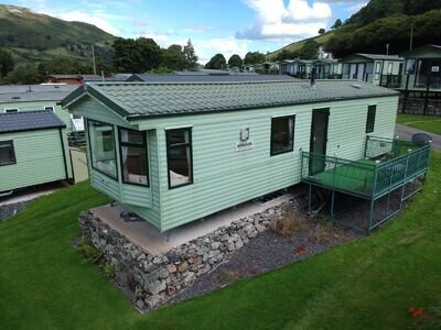 Willerby Westmorland static Holiday Home North Mid Wales Border Mountain views