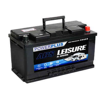 LP110 Leisure Battery, 110Ah, LOW HEIGHT - Caravan, Boat, Marine