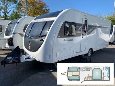 2023 Swift Accord 580 - Transverse Island Bed - Single Axle touring caravan