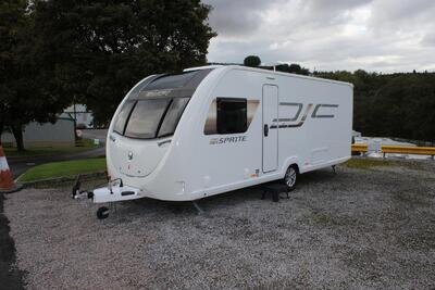 2022 Swift Sprite Major 4SB 4 Berth Transverse Island Bed Caravan, Immaculate