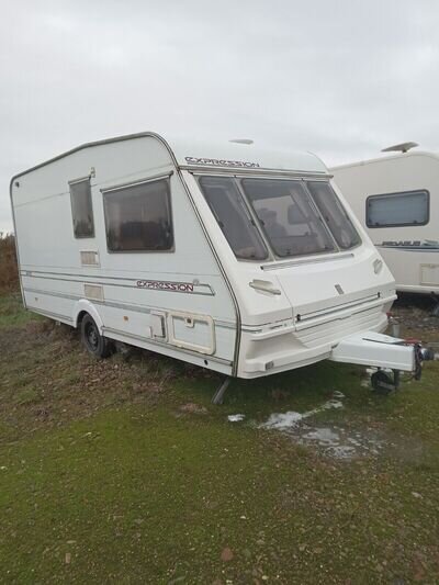 Abbey Expression 470 2 Berth Caravan..Slight Damp under front small window.