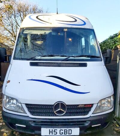 Mercedes 461cdi converted sd bus 4 Berth For Sale