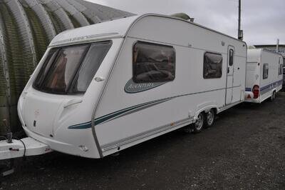 2006 Abbey aventura 340 twin axle 6 berth with twin motor mover