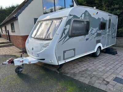 VERY NICE 2009 STERLING EMERALD ELITE CARAVAN 4 BIRTH WELL MAINTAINED NEW AWNING