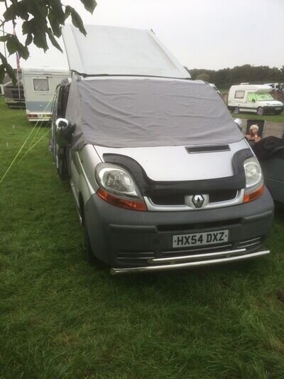 renault trafic barry stimpson designed top spec elevating roof camper