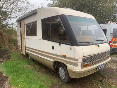 fiat ducato hymer style camper van / motorhome 1990 spares or repairs