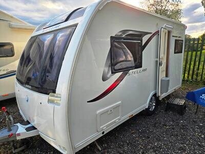 Lunar Stellar 2017 Lightweight & Compact End Kitchen 2 Berth Touring Caravan