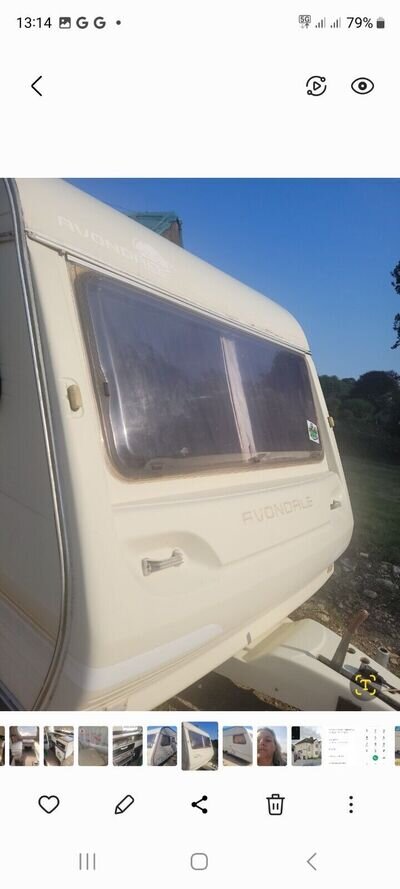 4 Berth Caravan complete for Spares Delivery Possible