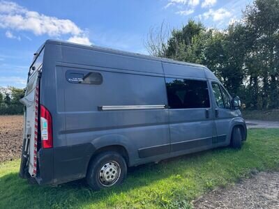 Self converted Peugeot boxer campervan