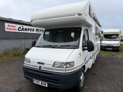 2001 LUNAR ROADSTAR 630 4 BERTH 2.8 DIESEL 65K IMMACULATE UK DELIVERY NO RESERVE