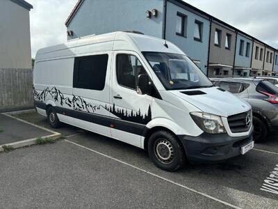 Mercedes Benz Sprinter 2014 4 Berth Panel Van Rear fixed bed Motorhome for sale