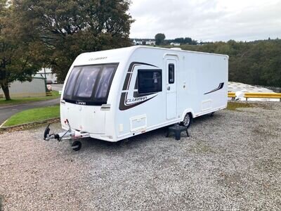 2014 Lunar Clubman SI - 4 Berth Touring Caravan with Transverse Island Bed