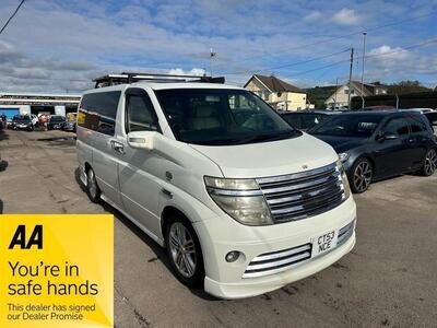 2003 Nissan Elgrand Van Conversion Petrol Automatic