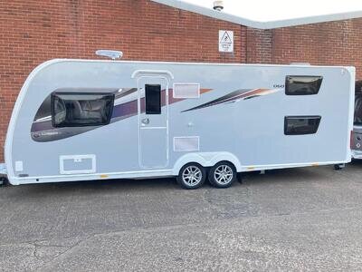 2024 Elddis Osprey 868 6 Berth Twin Axle, Fixed Bed & Fixed Bunk Beds WAS £34995