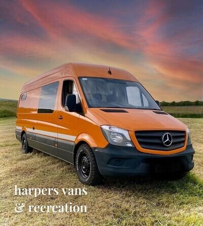 ORANGE GINA MERCEDES SPRINTER 2014 152 k YEAR MOT