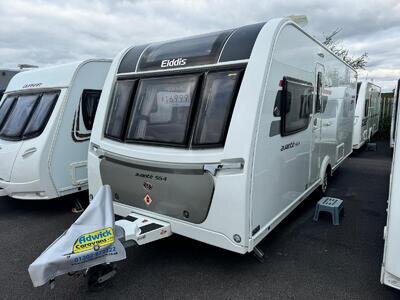 Elddis Avante 554 Transverse Island Bed Full Rear Bathroom