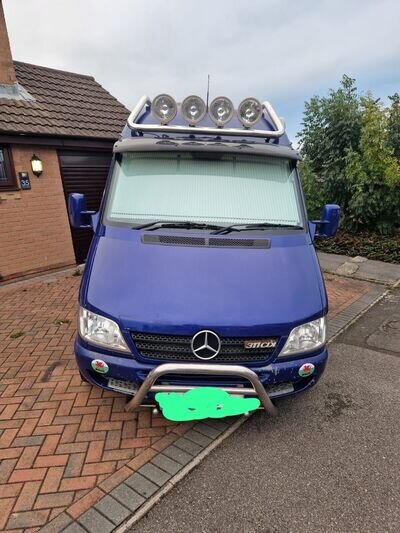 Mercedes LWB Sprinter Manual Camper Van 2003