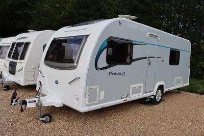 Bailey Pursuit 530-4 2014 4 Berth Fixed Bed Caravan + Motor Mover + Full Service