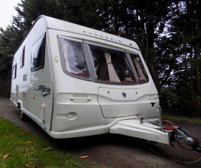 Caravan Avondale Argente_ 4-berth_ Fixed bed _ no damp _ VGC