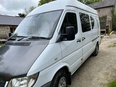 Mercedes Sprinter 314 Petrol/LPG 4 seat 2 berth camper with toilet 2004