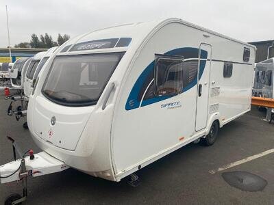 2017 Sprite Freedom 6 - Ideal 6 berth family caravan with fixed bunk beds